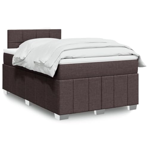 Teenpull Boxspringbett mit Taschenfederkernmatratze, Matratzenauflage, LED-Beleuchtung, Dunkelbraun, 120x190 cm, strapazierfähiger Stoff, modernes Schlafzimmer Set Teenpull Boxspringbett mit Taschenfederkernmatratze, Matratzenauflage, LED-Beleuchtung, Dunkelbraun, 120x190 cm, strapazierfähiger Stoff, modernes Schlafzimmer Set von Teenpull