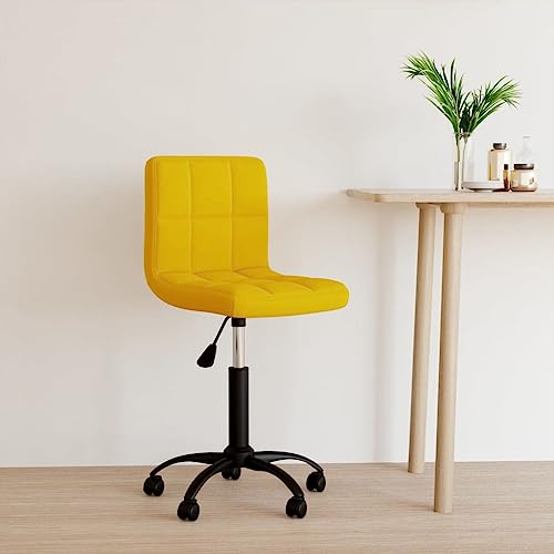 Teenpull Bürostuhl Drehbar Senfgelb Samt, Höhenverstellbar mit Rollen, Computer Stuhl für Home Office, Schreibtisch & Arbeitszimmer Teenpull Bürostuhl Drehbar Senfgelb Samt, Höhenverstellbar mit Rollen, Computer Stuhl für Home Office, Schreibtisch & Arbeitszimmer von Teenpull