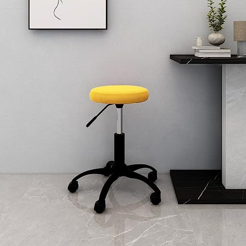 Teenpull Bürostuhl Drehbar Senfgelb Samt, Höhenverstellbar mit Rollen, Computerstuhl für Homeoffice & Arbeitszimmer, Gemütlicher Schreibtischstuhl Teenpull Bürostuhl Drehbar Senfgelb Samt, Höhenverstellbar mit Rollen, Computerstuhl für Homeoffice & Arbeitszimmer, Gemütlicher Schreibtischstuhl von Teenpull