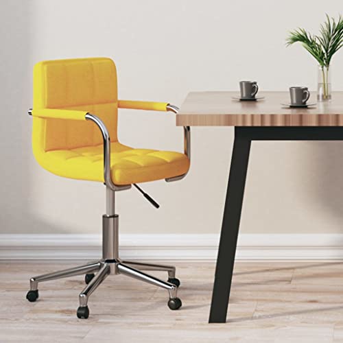 Teenpull Bürostuhl Drehbar Senfgelb Stoff, Computer-Schreibtischstuhl mit Rollen, Höhenverstellbar, Ergonomisch für Büro, Homeoffice & Arbeitszimmer Teenpull Bürostuhl Drehbar Senfgelb Stoff, Computer-Schreibtischstuhl mit Rollen, Höhenverstellbar, Ergonomisch für Büro, Homeoffice & Arbeitszimmer von Teenpull
