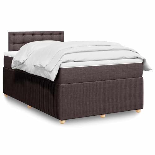 Teenpull Dunkelbraunes Boxspringbett mit Matratze 120x190 cm, gepolstertes Stoff Bettgestell mit Kopfteil, Taschenfederkernmatratze bietet optimalen Halt, Schlafzimmer Möbel Set, erholsamer Schlaf Teenpull Dunkelbraunes Boxspringbett mit Matratze 120x190 cm, gepolstertes Stoff Bettgestell mit Kopfteil, Taschenfederkernmatratze bietet optimalen Halt, Schlafzimmer Möbel Set, erholsamer Schlaf von Teenpull