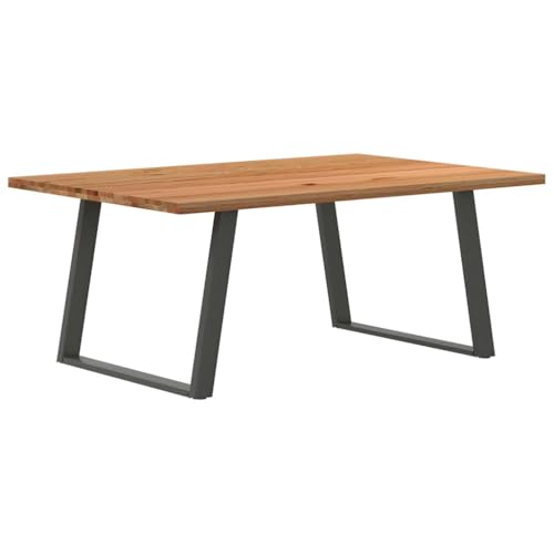 Teenpull Esstisch Hellbraun 180x120x74 cm, Massivholz Eiche Rechteckig, Robuster Esszimmer Tisch für Familie & Essbereich Teenpull Esstisch Hellbraun 180x120x74 cm, Massivholz Eiche Rechteckig, Robuster Esszimmer Tisch für Familie & Essbereich von Teenpull