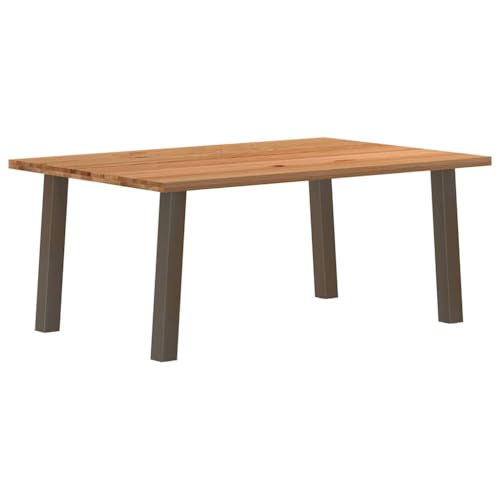 Teenpull Esstisch Hellbraun 180x120x74 cm, Massivholz Eiche Rechteckig für Esszimmer, Küchentisch, Robuste Möbel Teenpull Esstisch Hellbraun 180x120x74 cm, Massivholz Eiche Rechteckig für Esszimmer, Küchentisch, Robuste Möbel von Teenpull
