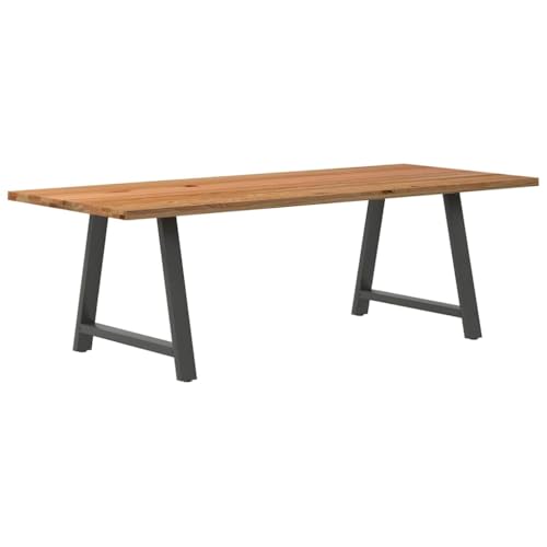 Teenpull Esstisch Hellbraun 240x100x74 cm, Massivholz Eiche, Rechteckig, für Esszimmer, Küche, modernes Design, stabil Teenpull Esstisch Hellbraun 240x100x74 cm, Massivholz Eiche, Rechteckig, für Esszimmer, Küche, modernes Design, stabil von Teenpull