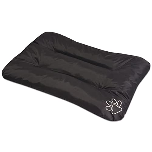 Teenpull Hundebett XXL Schwarz, Wasserabweisendes, Weiches Hundekissen für Große Hunde, Bequemes Haustierbett für Innenbereich, Waschbares Hundesofa von Teenpull