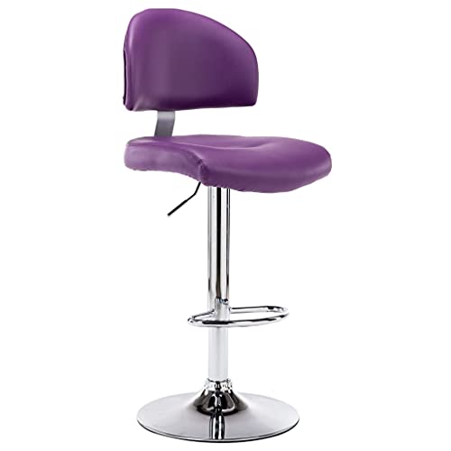 Teenpull Modern Swivel Bar Stools for Kitchen Counter, Adjustable Faux Leather Chairs with Back, Dining Room Tall Island Seating Teenpull Modern Swivel Bar Stools for Kitchen Counter, Adjustable Faux Leather Chairs with Back, Dining Room Tall Island Seating von Teenpull