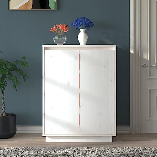 Teenpull Schuhschrank Weiß, 60x35x80 cm, Massivholz Kiefer für Flur, Eingangsbereich, praktische Schuhaufbewahrung, vielseitiges Möbelstück Teenpull Schuhschrank Weiß, 60x35x80 cm, Massivholz Kiefer für Flur, Eingangsbereich, praktische Schuhaufbewahrung, vielseitiges Möbelstück von Teenpull