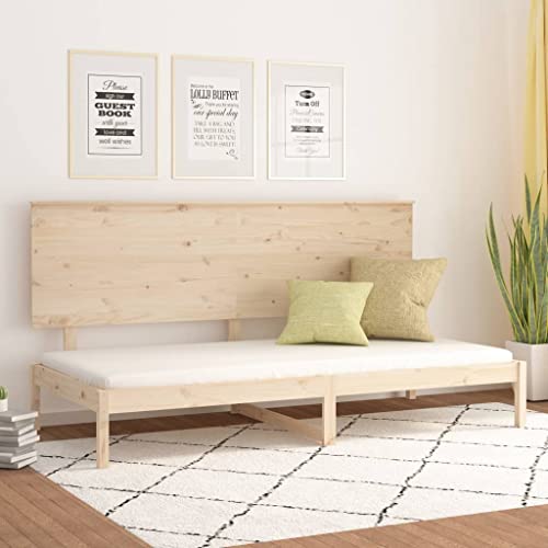 Teenpull Tagesbett 80x200 cm Massivholz Kiefer unbehandelt, stabiles Bettgestell als Schlafcouch für Gäste, mit Lattenrost und Rückenlehne, robuste Möbel Basis ohne Matratze Teenpull Tagesbett 80x200 cm Massivholz Kiefer unbehandelt, stabiles Bettgestell als Schlafcouch für Gäste, mit Lattenrost und Rückenlehne, robuste Möbel Basis ohne Matratze von Teenpull