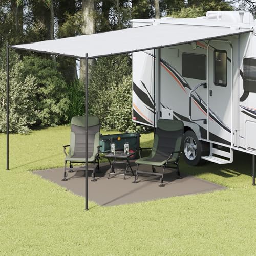 Teenpull Ultraleichtes Zelt Zubehör Hellgrau, 250x300 cm Polyester Plane, Wasserdicht für Outdoor Camping & Patio Abdeckung Teenpull Ultraleichtes Zelt Zubehör Hellgrau, 250x300 cm Polyester Plane, Wasserdicht für Outdoor Camping & Patio Abdeckung von Teenpull