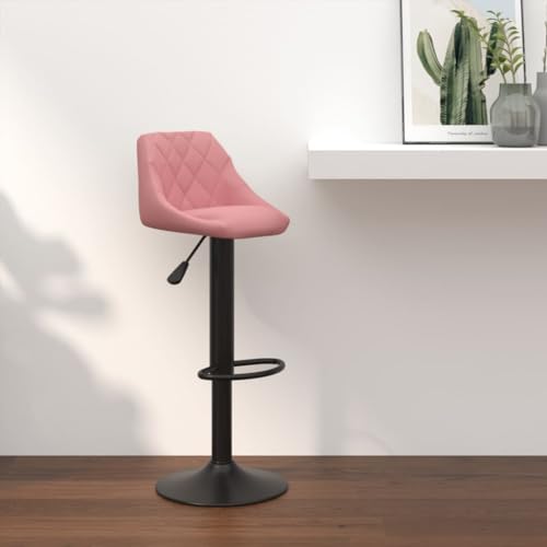 Teenpull Velvet Rose Bar Stools Set, Adjustable Swivel Counter Height Chairs for Kitchen Island Dining Room, Modern Home Furniture Teenpull Velvet Rose Bar Stools Set, Adjustable Swivel Counter Height Chairs for Kitchen Island Dining Room, Modern Home Furniture von Teenpull