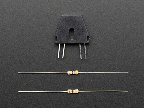 Reflective Infrared IR Optical Sensor with 470 and 10K Resistors, Reflektierender optischer Infrarot-IR-Sensor mit 470- und 10K-Widerständen, Adafruit 2349 Reflective Infrared IR Optical Sensor with 470 and 10K Resistors, Reflektierender optischer Infrarot-IR-Sensor mit 470- und 10K-Widerständen, Adafruit 2349 von Teensy