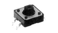 TE Connectivity FSM103A Taster, Einpoliger EIN/Aus-Schalter (SPST), 50 mA @ 24 V dc, 12 x 12 x 7.28mm, Durchsteckmontage x 5 Stück von Teensy