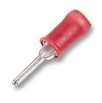 Teensy TE Connectivity Stiftkabelschuh, Grau, Serie PIDG, Ø 1.8mm, max. 1.6mm² Nicht ummantelt x 100 Stück von Teensy