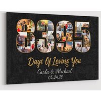 23 Jahre Foto-Collage Jubiläumsgeschenk von TeerrificGift