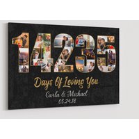 Foto-Collage Zum 39-Jährigen Jubiläum Kunstgeschenk Für Sie von TeerrificGift