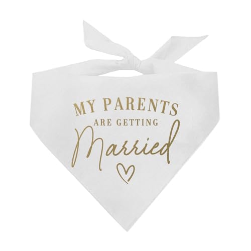 My Parents are Getting Married Hundehalstuch von Tees & Tails