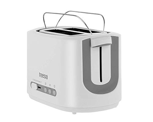 Teesa Toaster TSA3302, 850, weiß/grau von Teesa