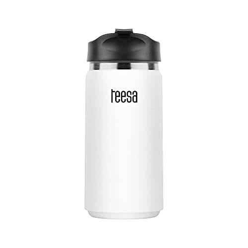 Travel Thermobecher TEESA (350 ml), weiß von Teesa