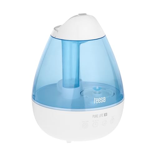 Ultraschall-Luftbefeuchter 2,2L leise effiziente LED-Lampe 7 Farben von Teesa