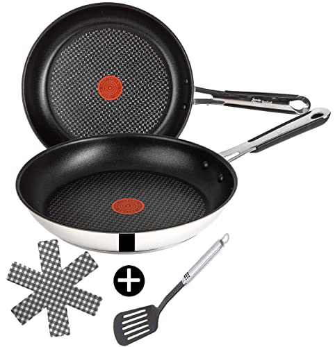 Tefal J90920 Bratpfanne, Edelstahl, Silber, 20 cm, 3 von Tefal