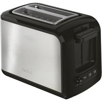 2-fach toaster aus 850 w edelstahl / schwarz - Tefal - tt410d10 von Tefal