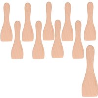 Tefal - Ersatzteil - Lot de 10 pelles en bois pour Poêlon, spatules raclette - moulinex von Tefal
