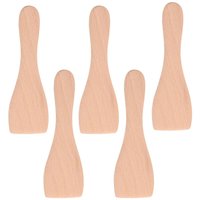 Tefal - Ersatzteil - Lot de 5 pelles en bois pour Poêlon, spatules raclette - moulinex von Tefal