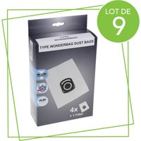 Tefal - Ersatzteil - Set von 9 Boxen mit 4 Beuteln + 1 HYGIENE+-Filter - - rowenta moulinex von Tefal