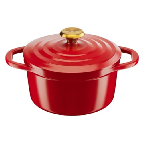 TEFAL E2544455 Kochtopf | Air 20 cm leichter Aluminiumguss mit Kondensationsdeckel | leicht zu reinigen | sichere Keramikbeschichtung | robust | ofenfest | Induktion | 2 Jahre Garantie von Tefal