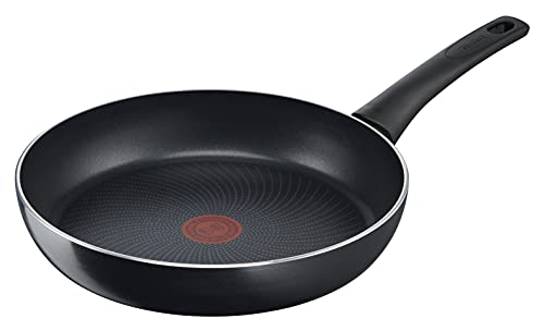 TEFAL Pfanne, Edelstahl, Schwarz, 24 cm von TEFAL