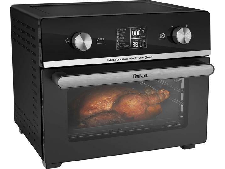 TEFAL Heissluftfritteuse FW6058 Multifunction Air Fryer Oven und Multifunktionsofen , schwarz, B:35,3cm H:34,8cm T:41cm, Fritteusen von Tefal