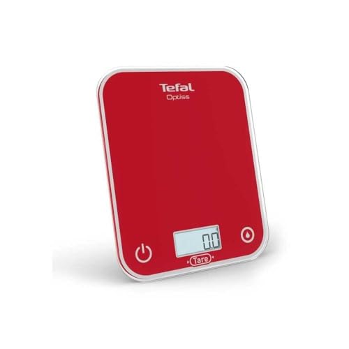 Tefal, Optisss BC50U3V0 Elektronische Küchenwaage, leicht ablesbares Display, kratzfest, Kapazität 5 kg, Weiß Tefal, Optisss BC50U3V0 Elektronische Küchenwaage, leicht ablesbares Display, kratzfest, Kapazität 5 kg, Weiß von Tefal