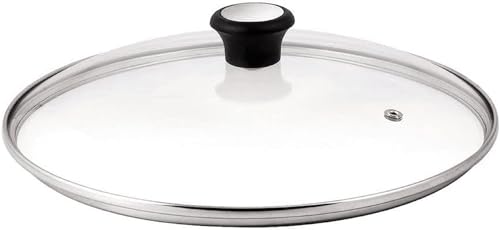 Tefal 280975 GLASDECKEL L Mit Edelstahlrand Und Dampfregler L 24 Cm, Copper Black Tefal 280975 GLASDECKEL L Mit Edelstahlrand Und Dampfregler L 24 Cm, Copper Black von Tefal