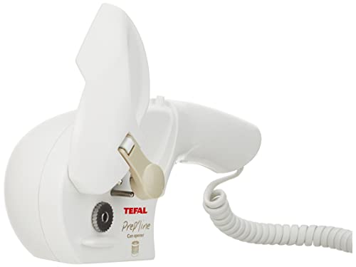 Tefal 8535.31 Ob Manuel Elektrischer Handdosenöffner | Spiralkabel | weiß/greige von Tefal