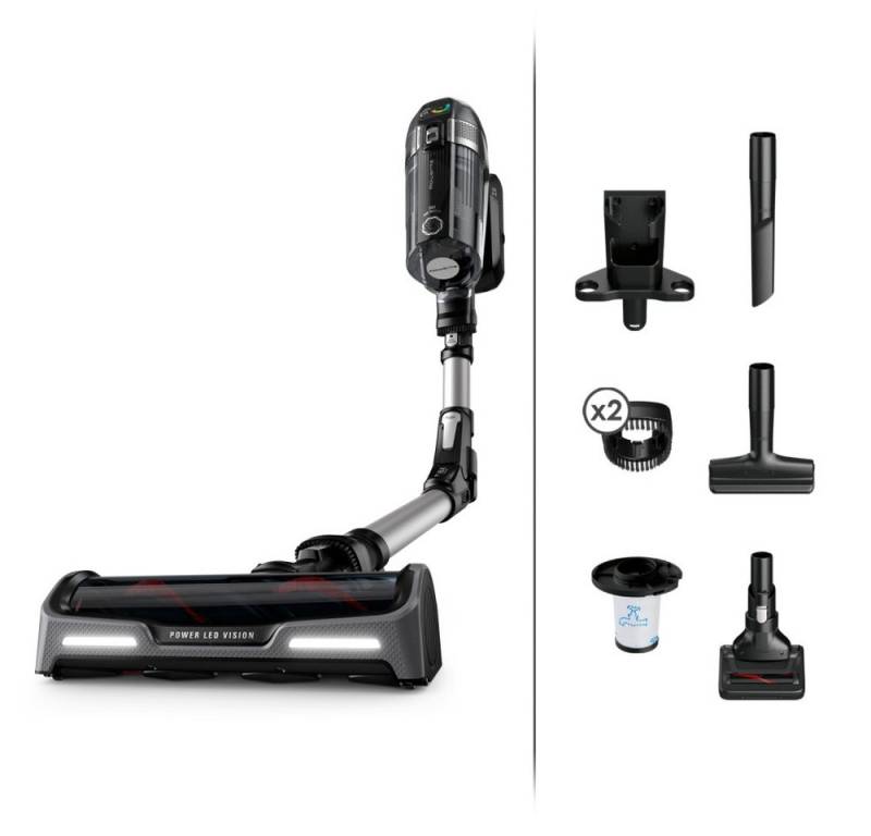 Tefal Akku-Stielstaubsauger Rowenta RH9958 X-Force 14.60 Animal Akku-Staubsauger., Zyklon-Technologie, Ideal für Tierhaare von Tefal