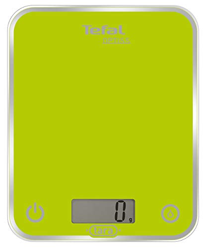 Tefal BC5002V2 Elektronische Küchenwaage Optiss 5kg/1g Tara-Funktion Umwandlung Flüssigkeit LCD-Bildschirm Anis Grün Tefal BC5002V2 Elektronische Küchenwaage Optiss 5kg/1g Tara-Funktion Umwandlung Flüssigkeit LCD-Bildschirm Anis Grün von Tefal
