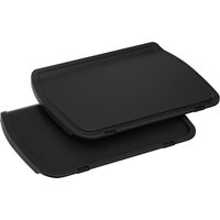 Tefal Backblech "XA7288 OptiGrill" Aluminium Set, Plancha-Platten, für empfindliche Zutaten, antihaftb. Alu-Druckguss von Tefal