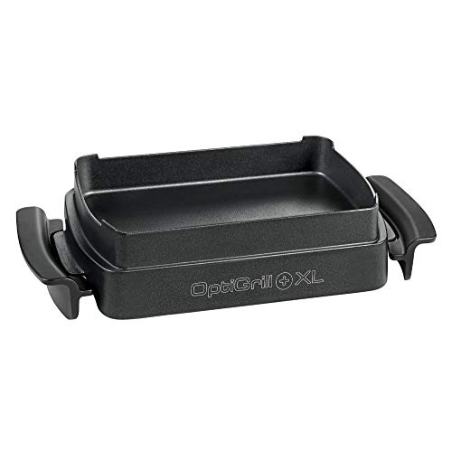 Tefal XA726870 OptiGrill Snacking & Baking Tray XL (Fits OptiGrill XL Only, Non-stick, Capacity: 2 litre, dishwasher safe), black von Tefal
