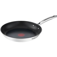 Tefal Bratpfanne "Duetto+, langlebige Antihaftversiegelung, Thermo-Signal" Edelstahl Premium Edelstahl, Induktionspfanne, für alle Herdarten geeignet von Tefal