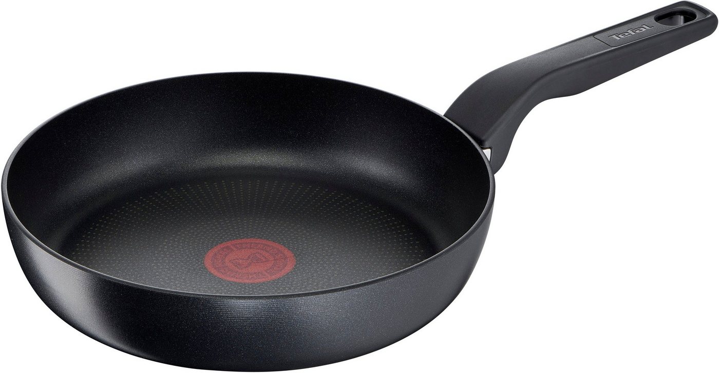 Tefal Bratpfanne Hard Titanium Pro, Aluminium, Antihaftversiegelung, Induktion, Temperaturanzeiger, Made In France von Tefal