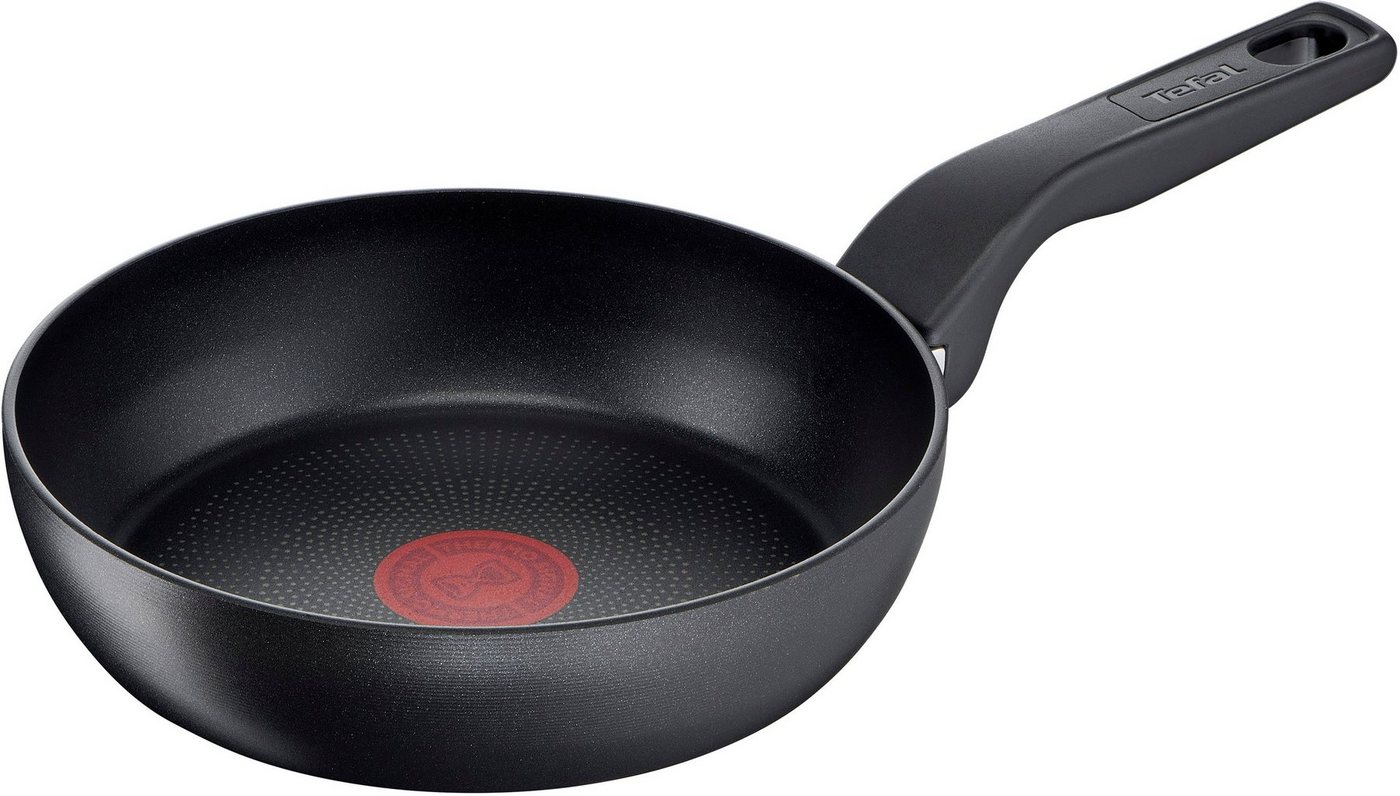 Tefal Bratpfanne Hard Titanium Pro, Aluminium, Antihaftversiegelung, Induktion, Temperaturanzeiger, Made In France von Tefal