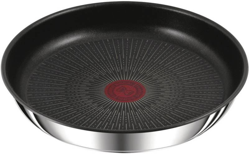 Tefal Bratpfanne Ingenio Preference, Edelstahl (1-tlg), stapelbar, Antihaftversiegelung, Thermo-Signal, 18/10-Edelstahl von Tefal