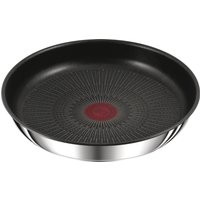 Tefal Bratpfanne "Ingenio Preference" Edelstahl 1 Stk. tlg. stapelbar, Antihaftversiegelung, Thermo-Signal, 18/10-Edelstahl von Tefal