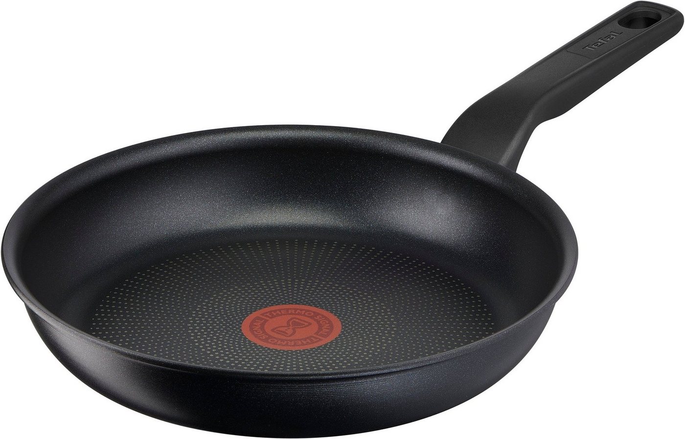 Tefal Bratpfanne Titanium Force, Aluminium, extra haltbare Antihaft-Beschichtung, Thermo Signal, Schüttrand von Tefal