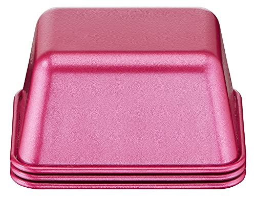 Tefal Creabake - Set mit 3 Mini-Backformen, Creabake, 8,3 cm und 6,5 cm, Antihaftbeschichtung, stapelbares System, kreative Rezepte, einfaches Backen, Eisenfarben von Tefal