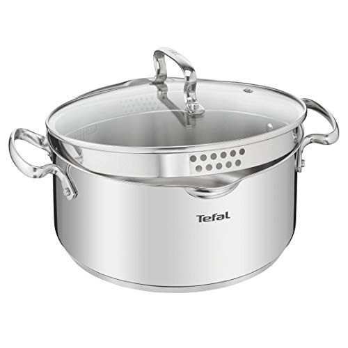 Tefal DUETTO+ G7194455 saucepan Round Stainless steel von Tefal