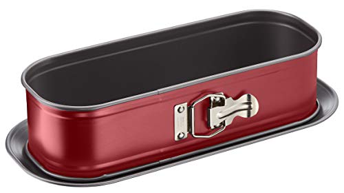 Tefal Delibake J1640374, Backform lang 30x11 cm, Antihaft-Beschichtung, Überlaufränder von Tefal