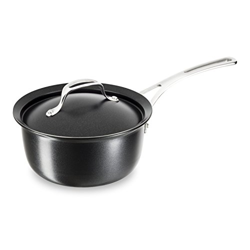 Tefal E7552444 Experience by, The Sumptuous Kochtopf mit Deckel, 20 cm, Aluminium, Schwarz von Tefal