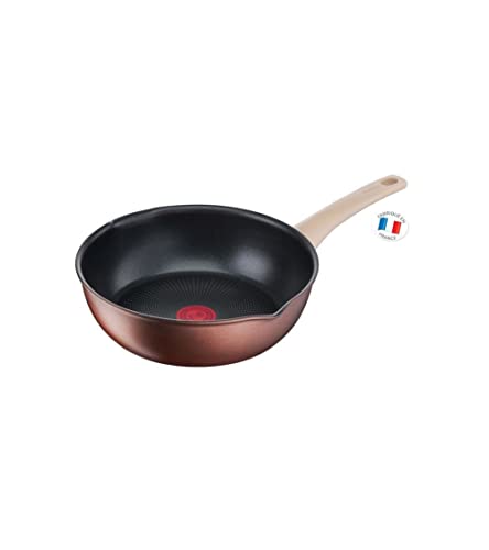 Tefal ECO-Respect Bratpfanne, tief, 26 cm, Antihaftbeschichtung, Induktion, G2547702 von Tefal