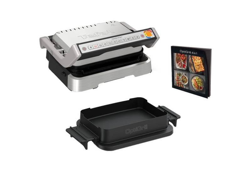 Tefal Elektrogrill Tefal OptiGrill 4in1 GC774D, Kontaktgrill, (2.100 Tefal Elektrogrill Tefal OptiGrill 4in1 GC774D, Kontaktgrill, (2.100 von Tefal